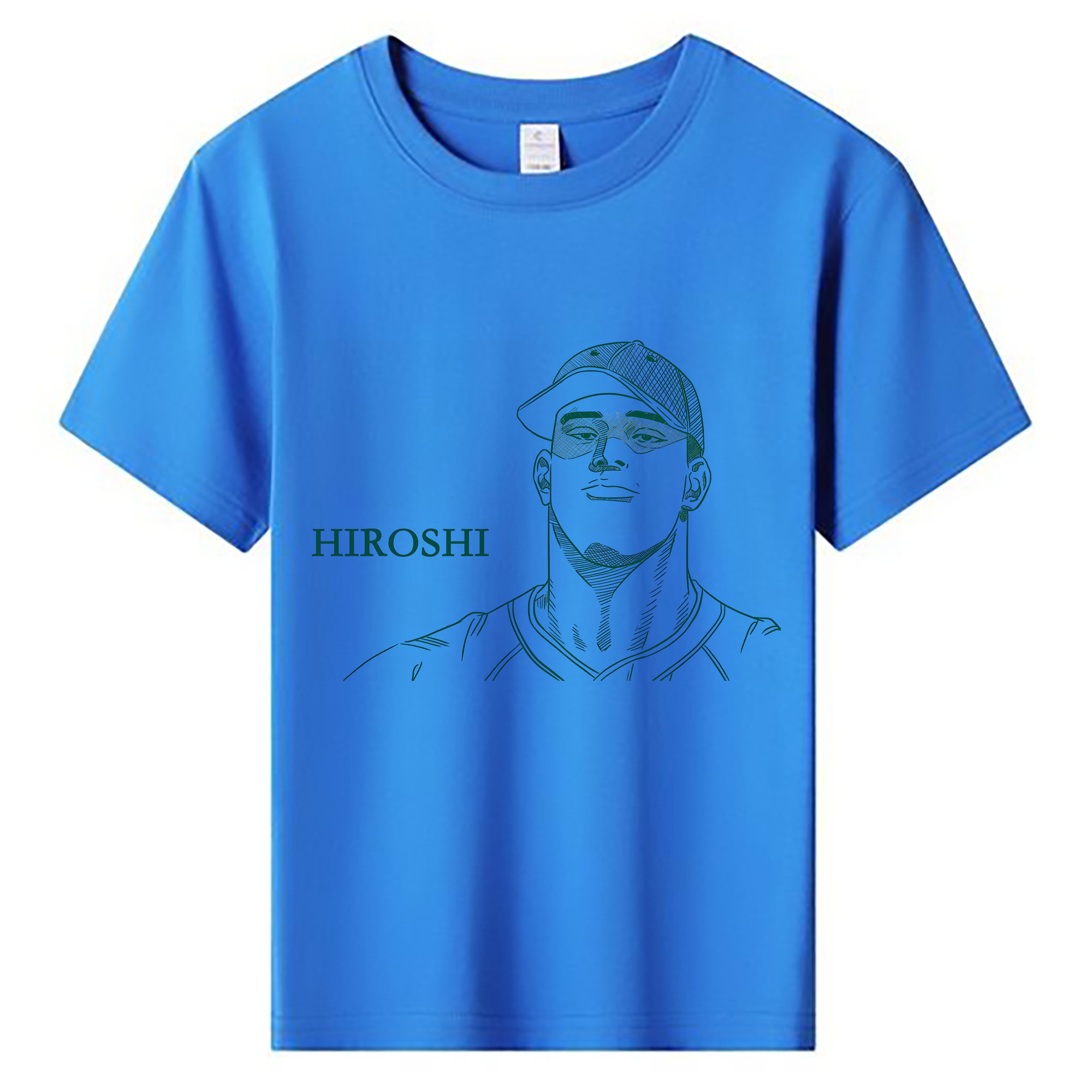 （画像用） SLAM DUNK／スラムダンク 綿100％キッズTシャツ（フロントプリント）